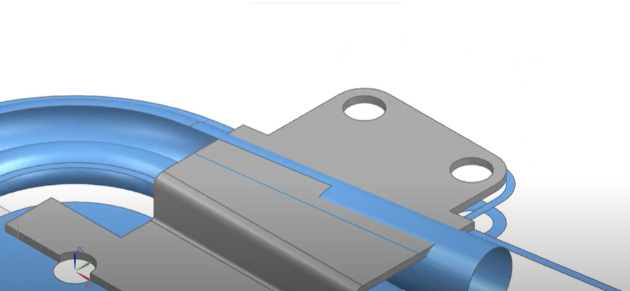 Tab mô hình bị giao thoa với hình tham chiếu.