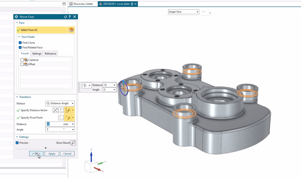 Khi mở revision mới, bạn có thể tiếp tục model như trước; số/lý tự revision sẽ thay đổi trên góc hiển thị.