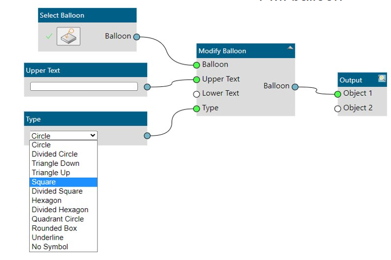 Các ví dụ về tự động hóa quy tắc PMI với node Logic Editor, tạo lập và kiểm soát bảng nhãn, vật liệu composite...