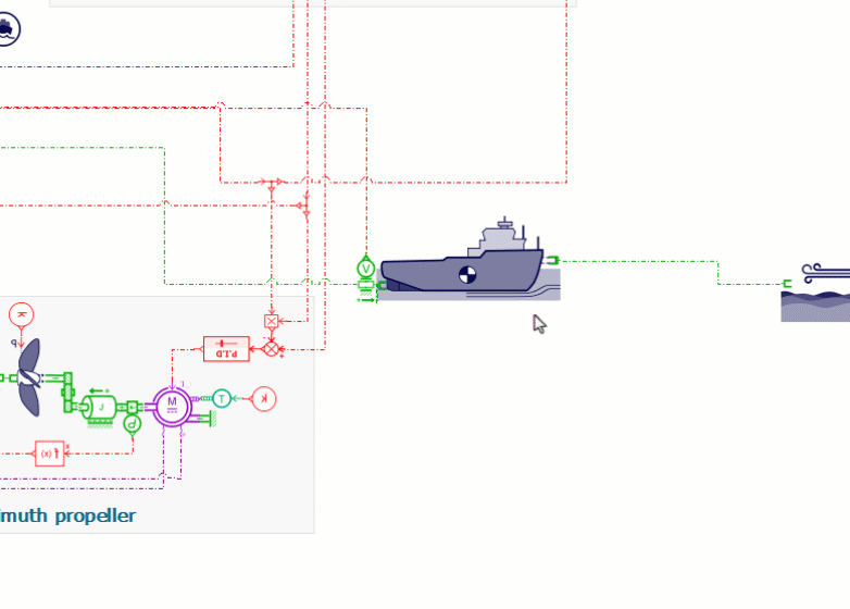 Tùy chỉnh kích thước icon giúp người dùng tập trung vào các thành phần quan trọng trong mô hình Simcenter Amesim
