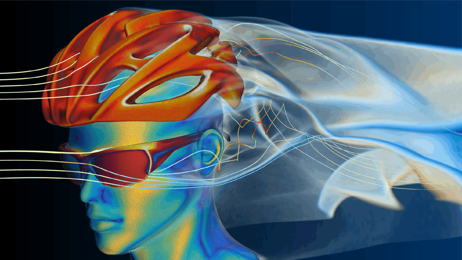 Kiểm tra khí động học nâng cao cho mũ bảo hiểm nhờ CFD