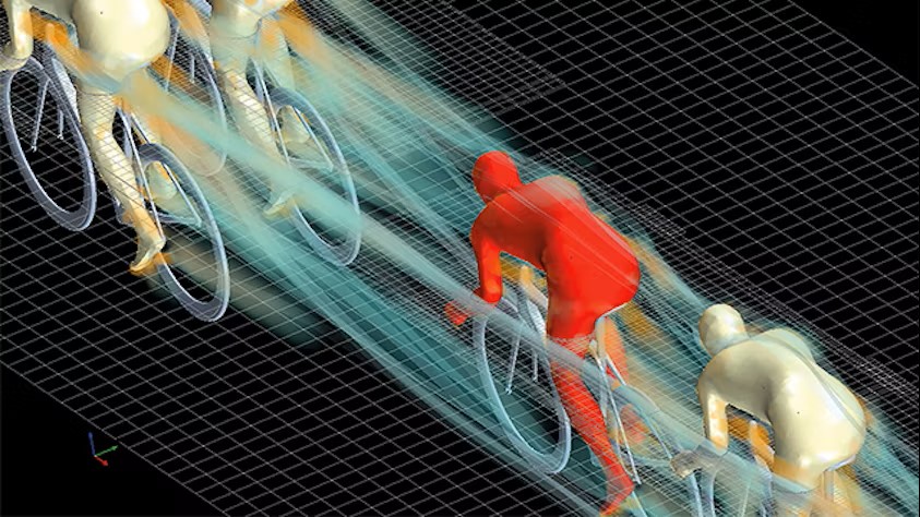 Đội đua Trek nhau chinh phục cung đường với sản phẩm tối ưu bởi mô phỏng CFD