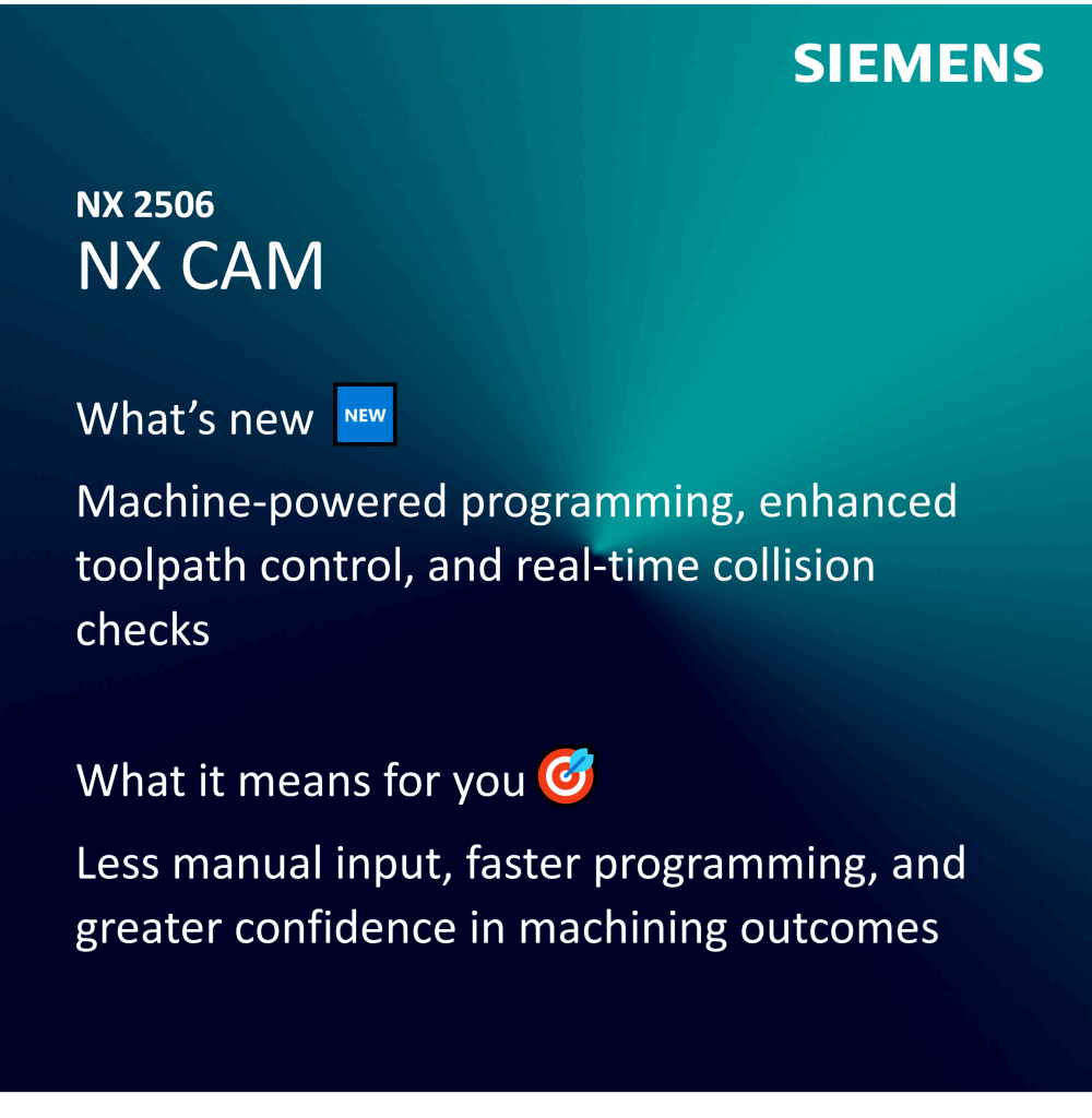 Giao diện giải pháp NX CAM mới nhất được nâng cấp