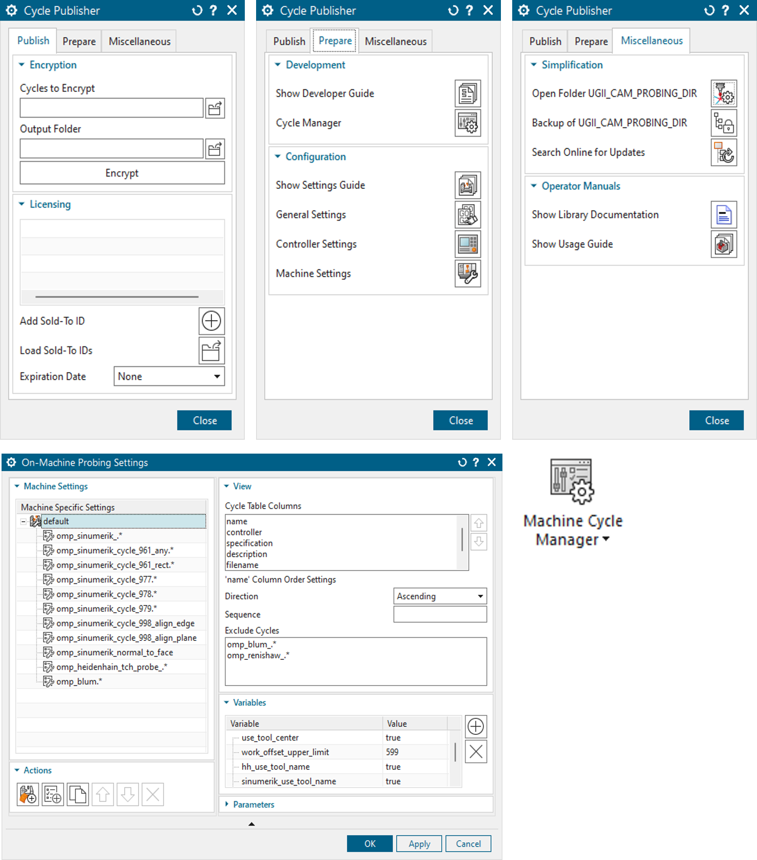Trung tâm điều khiển lộ trình đo kiểm máy CNC trực quan