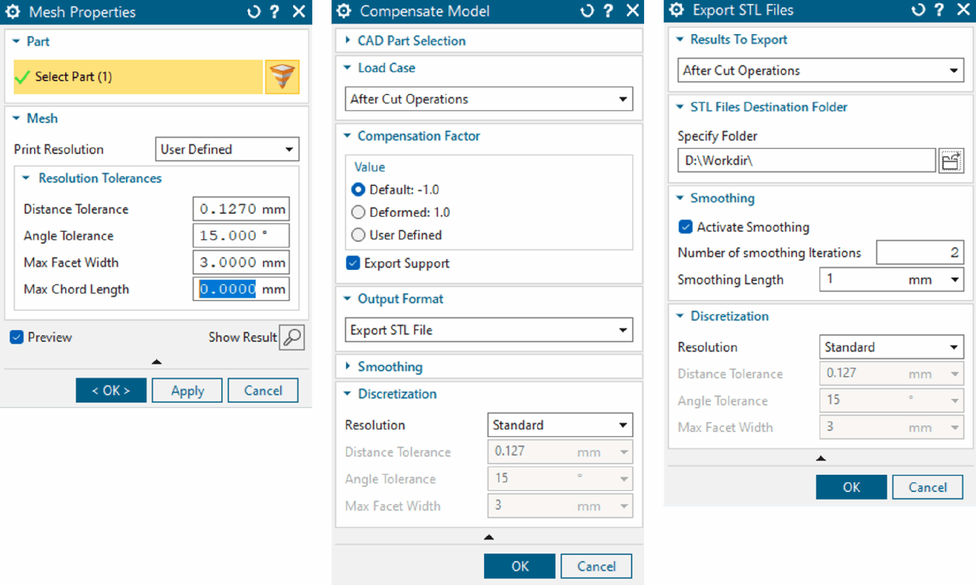 Các cập nhật về giao diện người dùng trong Simcenter 3D 2506