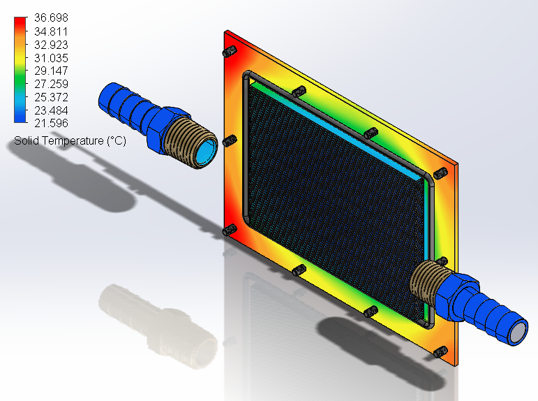 Kết quả mô phỏng mô hình phiến tiêu chuẩn