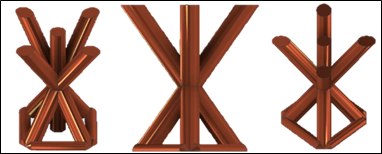 Các góc nhìn khác nhau của cấu trúc lưới Kagome