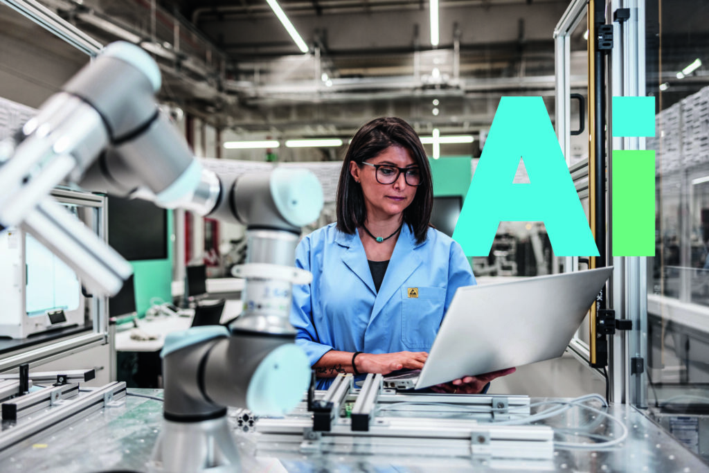 Mô phỏng trí tuệ nhân tạo hoạt động trong công nghiệp